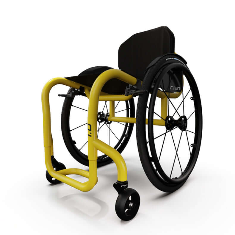 ARIA 1.0
Aria 1.0 is unique!
The new Aria 1.0 is a lightweight wheelchair with a custom-welded aluminum fixed frame. In the standard configuration, Aria 1.0 is provided withSurgical EngineeringAria