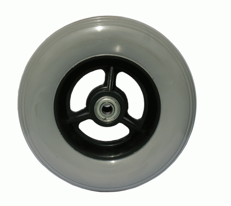 6"x 1 - 1/4" Grey Castor Wheel - Surgical Engineering