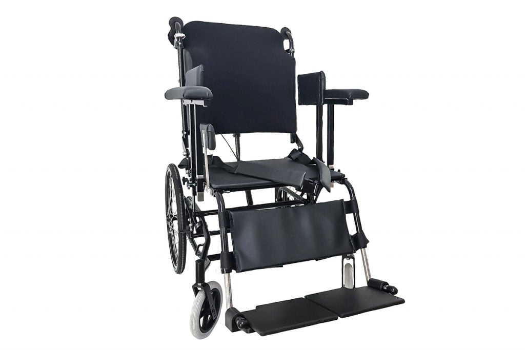 K.I.S. TILT IN SPACE CHAIR- 
TRANSIT AND SELF-PROPELLING – FOR POSTURAL MODS

Growing Frame with Gas Strut Tilt Mechanism.
 SPECIFICATIONS:

Frame materials: 4130 chrome-moly tube
Seat width: s- Surgical EngineeringWheelchair Supplier Brisbane - K.I.S