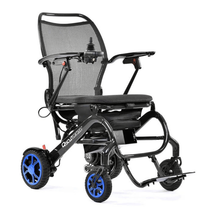 Quickie Q50R Carbon Fibre Folding Power Wheelchair
